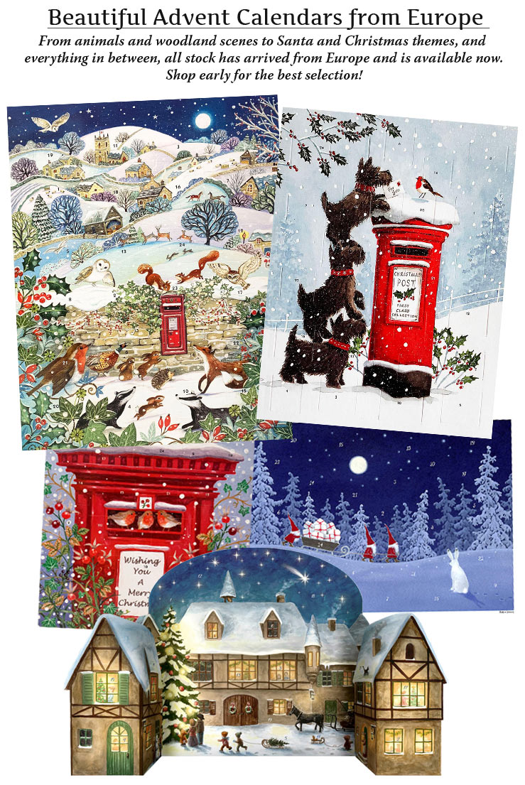 Beautiful European Advent Calendars!